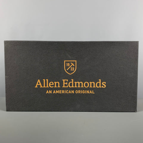 ALLEN EDMONDS Taille 10 Chaussures à lacets en cuir marron à double sangle