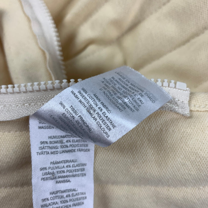 CRAIG GREEN x Björn Borg Size L Cream Cotton Blend Snaps Jacket