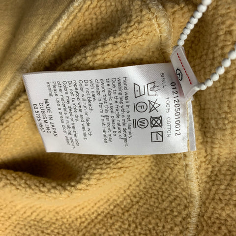 VISVIM Size M Mustard Heather Cotton Crew-Neck Amplus Sweatshirt