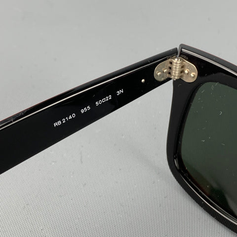Vintage RAY-BAN Red Acetate Wayfarer Sunglasses