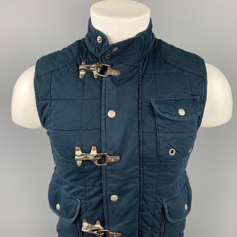 POLO by RALPH LAUREN Talla Pecho S Talla S Chaleco Náutico de Algodón Acolchado Azul Marino