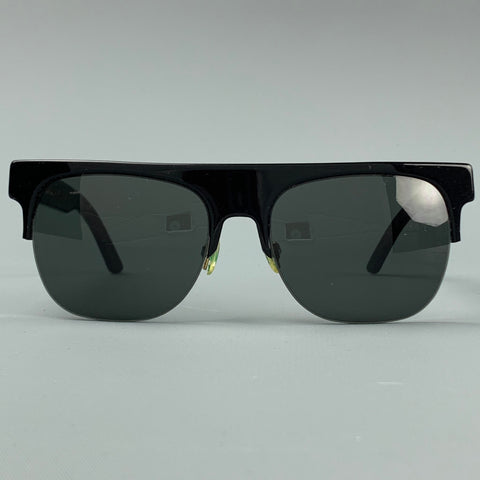SUPER by RETROSUPERFUTURE Black Acetate Sunglasses