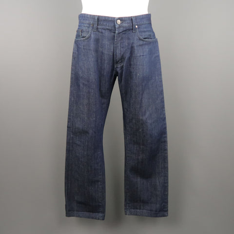 ETRO Size 32 Indigo Denim Zip Fly Jeans
