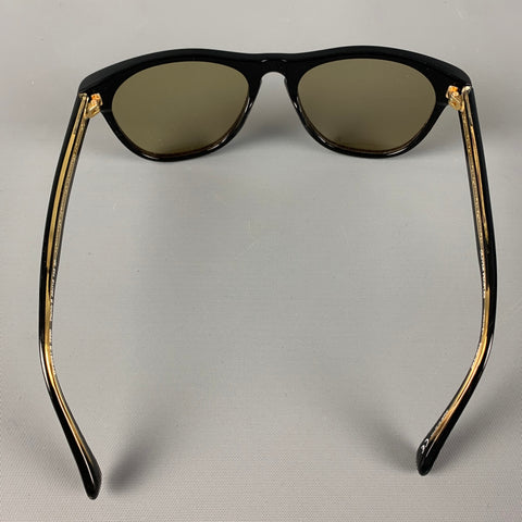 OLIVER PEOPLES Lunettes de soleil Daddy B en acétate noir