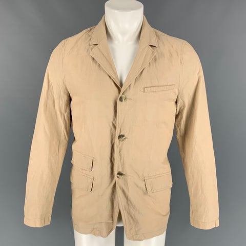 LIFE / AFTER / DENIM Size S Beige Cotton Notch Lapel Jacket