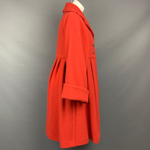 MARC by MARC JACOBS Taille S Manteau en laine texturée orange