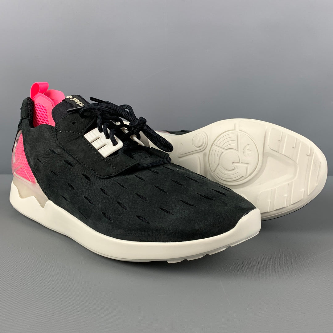 ADIDAS ZX8000 BLUE BOOST Size 10.5 Black Pink Color Block Mixed Materials  Sneakers – Sui Generis Designer Consignment