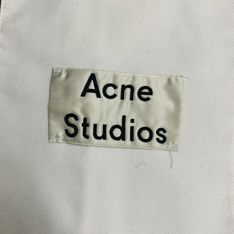 ACNE STUDIOS Size 44 Black Polyester Cotton Patches Jacket