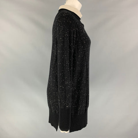 RAG & BONE Size S Black White Cashmere Dots Sweater