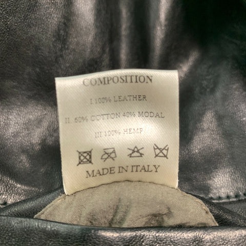 LAYER-O  Size 40 Black Reversible Jacket