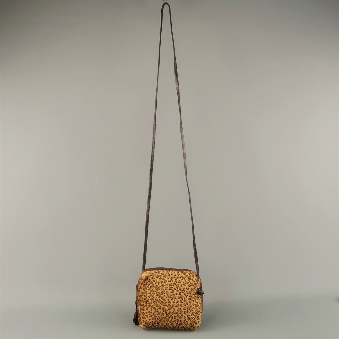 BOTTEGA VENETA Leopard Pony Hair Mini Cross Body Handbag – Sui Generis  Designer Consignment