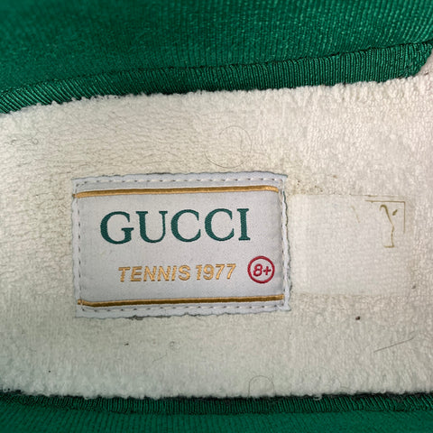 GUCCI Talla 9 Azul Verde Rojo Bloque de color Algodón Zapatillas bajas