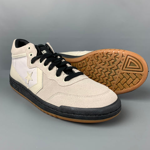 CONVERSE x CARTHARTT WIP Size 9.5 White Black Suede Sneakers