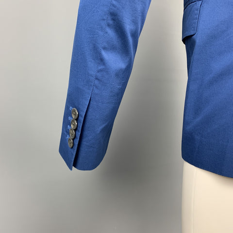 MARC by MARC JACOBS Blue Cotton Notch Lapel Sport Coat