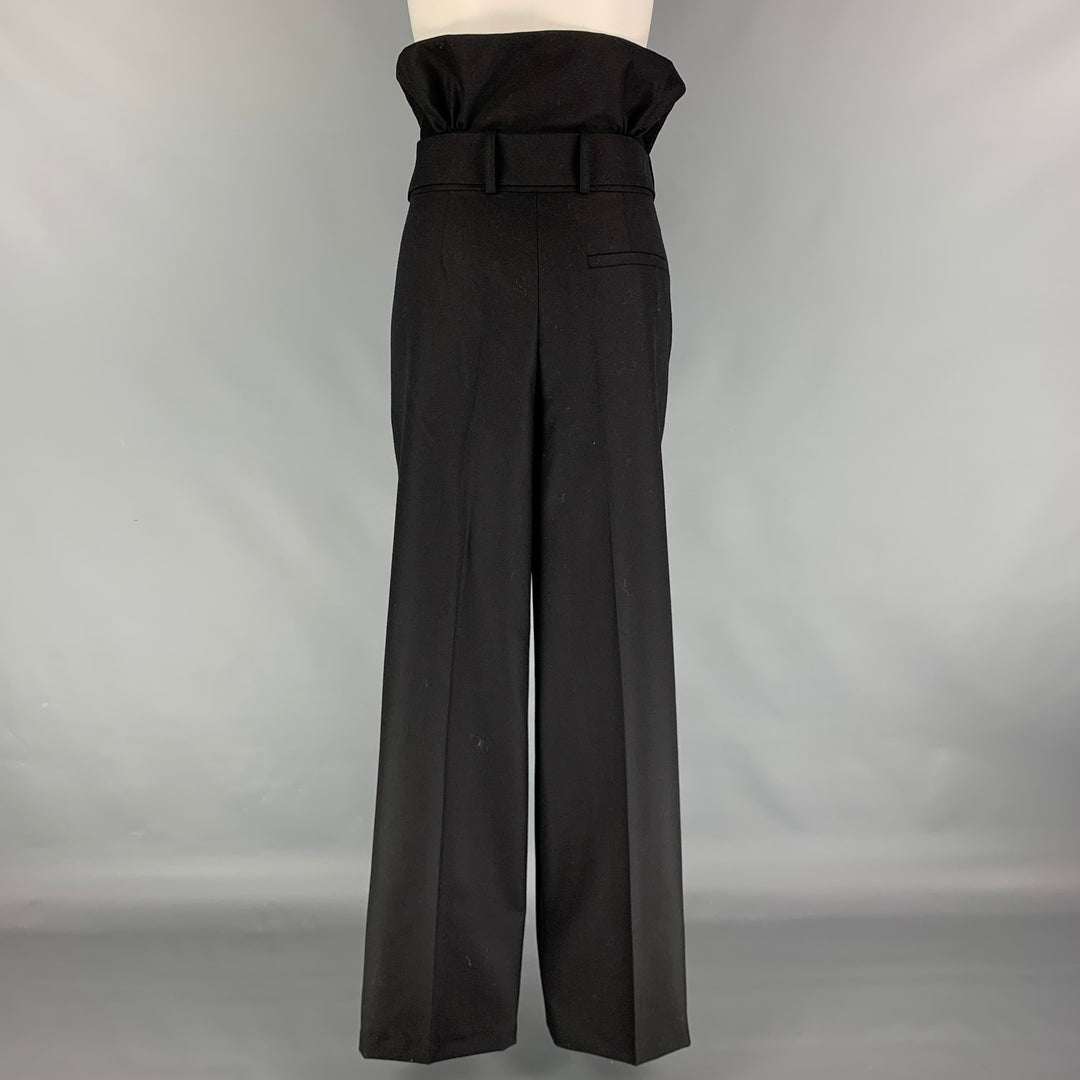VINCE Size 12 Black Triacetate Blend Zip Fly Dress Pants – Sui Generis  Designer Consignment