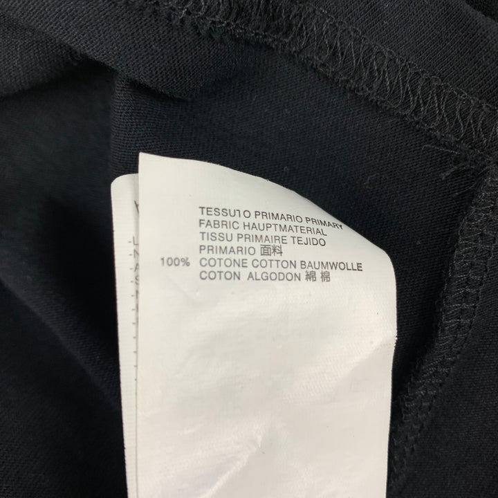 DSQUARED2 Taille S T-shirt à manches courtes en coton multicolore noir