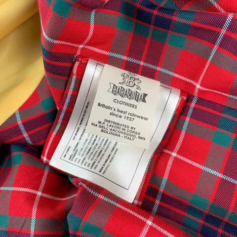 BARACUTA Cazadora Bomber Algodón/Poliéster Mostaza Talla 40