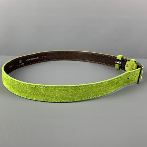 RONCATO Size 35 Green Suede Belt