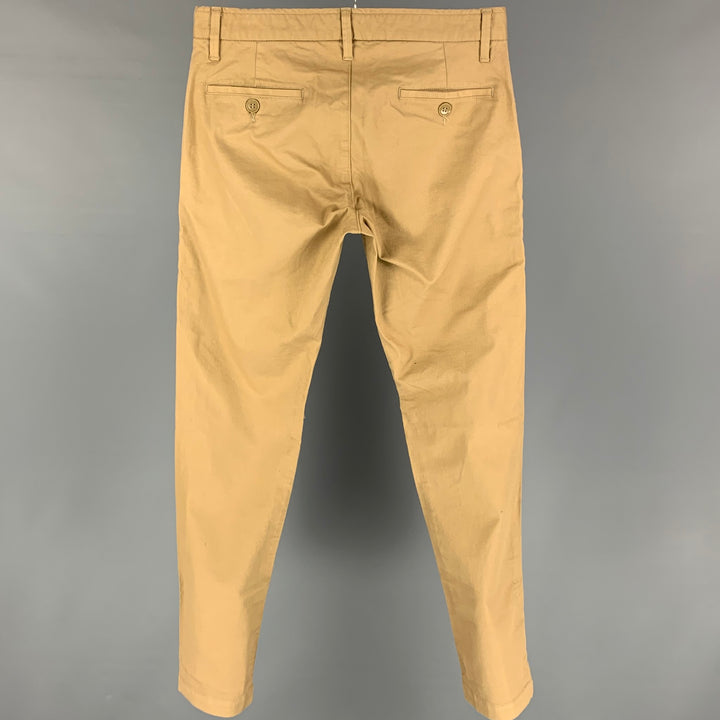 GROWN&SEWN Size 31 Khaki Cotton Chino Casual Pants
