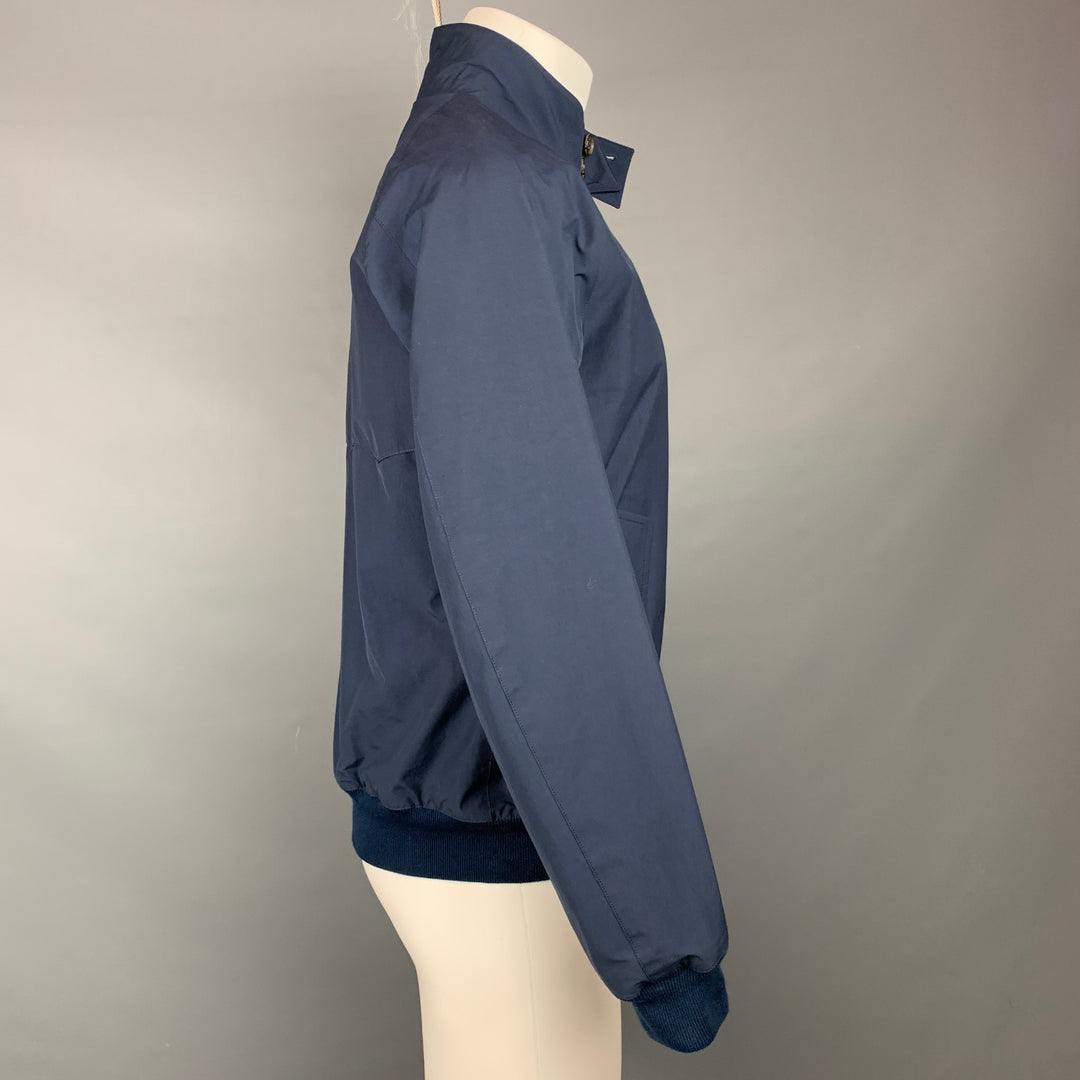 BARRACUDA Taille M Veste zippée en coton/polyester marine