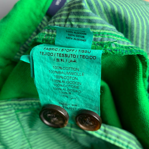 GANT by MICHAEL BASTIAN Size 34 Green Cotton Low Rise Casual Pants