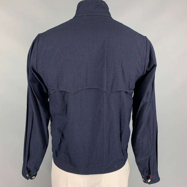45rpm Size L Indigo Cotton Zip Up Jacket