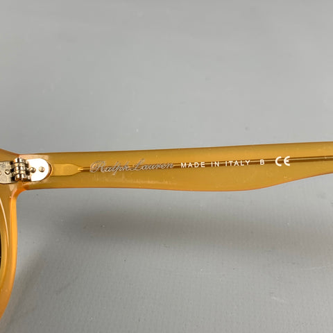 RALPH LAUREN Collection Mustard Acetate Sunglasses