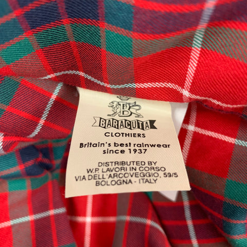 BARACUTA Chaqueta con cremallera de poliéster y algodón azul talla L