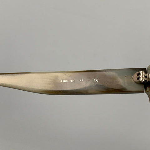 HAMBURG EYEWEAR Lunettes de soleil et lunettes en acétate écaille de tortue marron