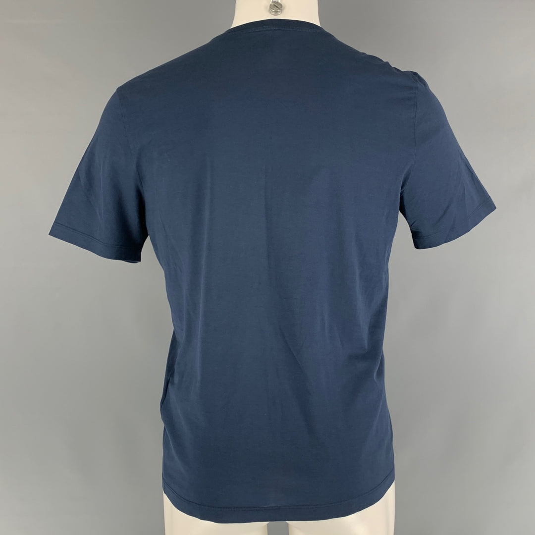 Louis Vuitton - Authenticated Polo Shirt - Cotton Blue For Man, Good condition