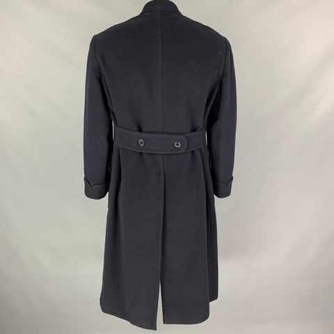 POLO by RALPH LAUREN Size L Navy Peak Lapel Double Breasted Coat
