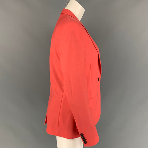 PS by PAUL SMITH Size 6 Salmon Wool Jacket Blazer