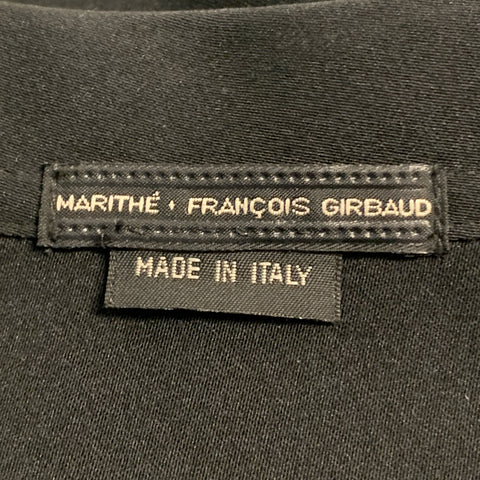 MARITHE+FRANCOIS GIRBAUD Talla S Chaqueta ligera de poliéster con cremallera negra