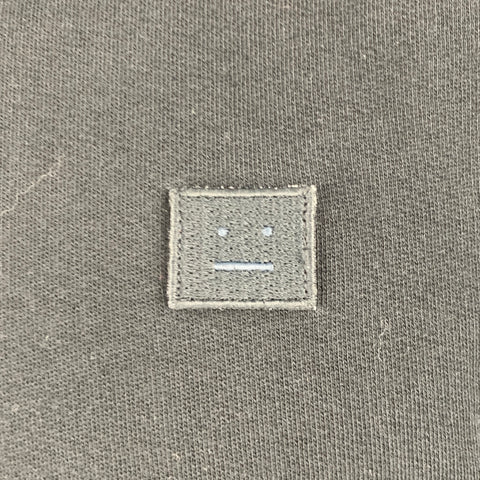 ACNE STUDIOS Size XXS Black Cotton Crew-Neck Sweatshirt