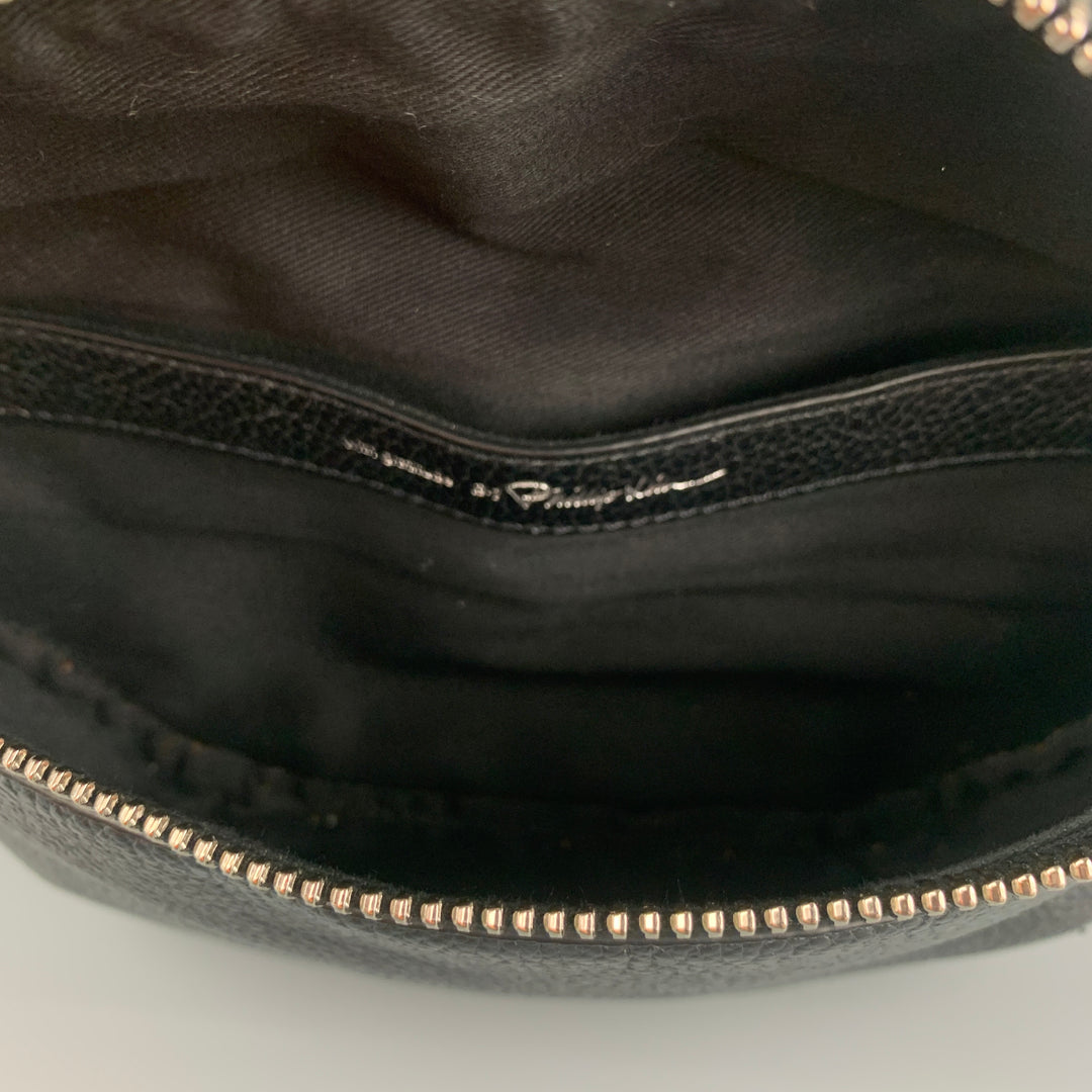 3.1 PHILLIP LIM Black Pebble Grain Leather Belt Bag