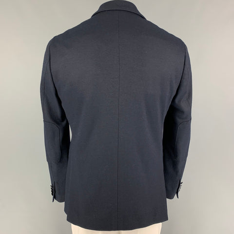 JOHN VARVATOS * U.S.A. Size 42 Navy Wool Blend Sport Coat