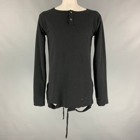 JEUNES EN BALACLAVA Taille XL Pull tunique en polaire noire