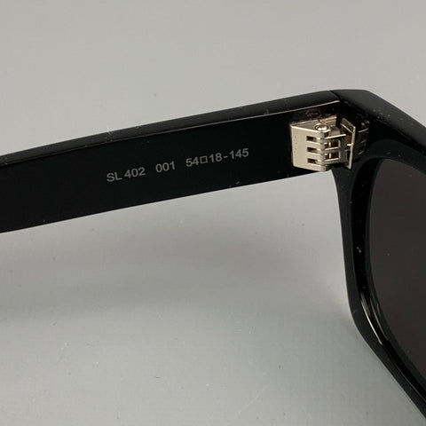 SAINT LAURENT Black Acetate Sunglasses