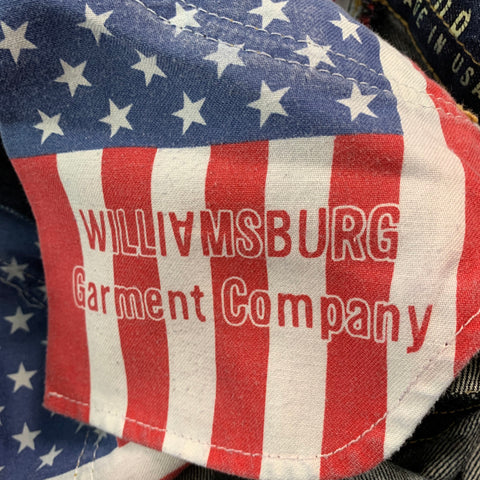 WILLIAMSBURG GARMENT CO. Taille 30 Jean fuselé en denim bleu