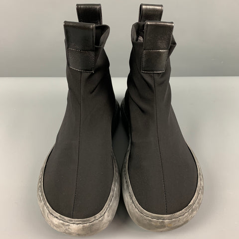 FAUSTO SANTINI Talla 8 Botas sin cordones negras
