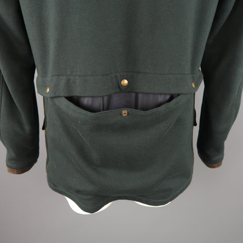 ADAM KIMMEL M Black Cotton / Wool Jacket