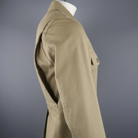 AGNES B. 38 Khaki Cotton Jacket AGNES B.