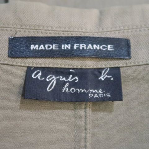 AGNES B. 38 Khaki Cotton Jacket AGNES B.
