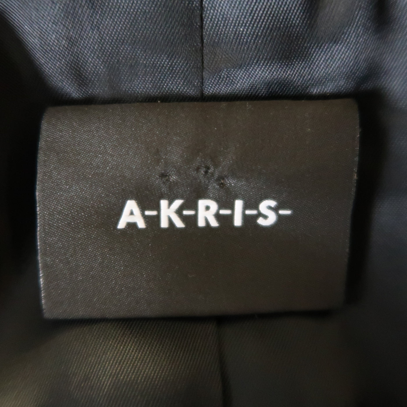 AKRIS Size 10 Black Suede & Wool Zip Off Sport Coat Jacket