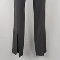 ALEXANDER MCQUEEN Size 2 Black Acetate Blend  Dress Pants ALEXANDER MCQUEEN