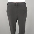 ALEXANDER MCQUEEN Size 2 Black Acetate Blend  Dress Pants ALEXANDER MCQUEEN