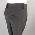ALEXANDER MCQUEEN Size 2 Black Acetate Blend  Dress Pants ALEXANDER MCQUEEN