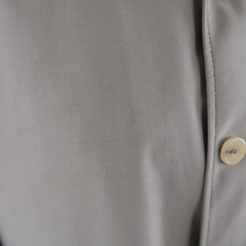 ALLEGRI 40 Dark Khaki Light Weight Wool Blend Car Coat ALLEGRI
