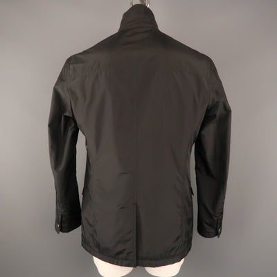 ALLEGRI 42 Black Polyester Notch Lapel  Jacket
