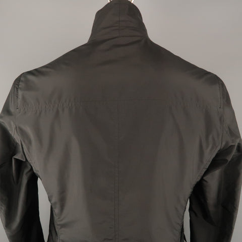 ALLEGRI 42 Black Polyester Notch Lapel  Jacket